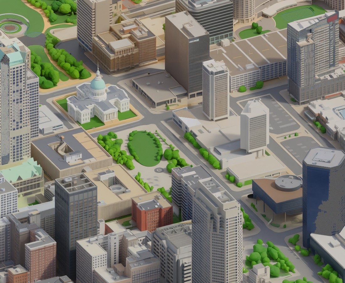 A close zoom showing the toy-model style